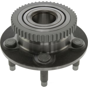 Centric Premium™ Front Passenger Side Non-Driven Wheel Bearing and Hub Assembly for 1996 Mercury Cougar - 406.61009