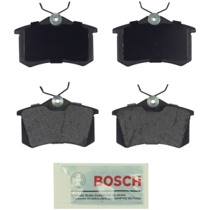 Bosch Blue™ Semi-Metallic Rear Disc Brake Pads for 2002 Audi A8 Quattro - BE340