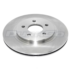 DuraGo Vented Rear Brake Rotor for 2008 Ford Mustang - BR54131