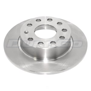 DuraGo Solid Rear Brake Rotor for Volkswagen Golf SportWagen - BR901124