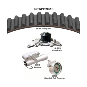 Dayco Timing Belt Kit with Water Pump for 1996 Mitsubishi Montero - WP259K1B