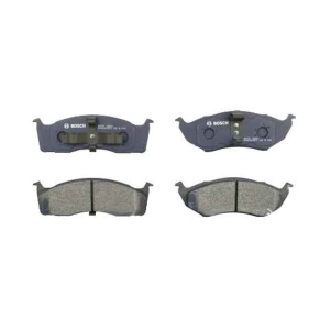 Bosch QuietCast™ Premium Organic Front Disc Brake Pads for Eagle Vision - BP591