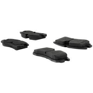 Centric Posi Quiet™ Semi-Metallic Rear Disc Brake Pads for 2000 Cadillac Seville - 104.07540