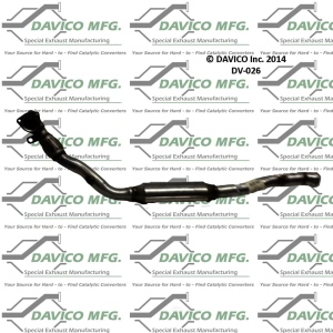 Davico Direct Fit Catalytic Converter and Pipe Assembly for Volvo 850 - DV-026