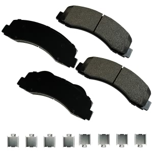 Akebono Performance™ Ultra-Premium Ceramic Front Brake Pads for 2013 Ford F-150 - ASP1414A