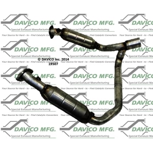 Davico Direct Fit Catalytic Converter and Pipe Assembly for 2007 Dodge Ram 1500 - 19507
