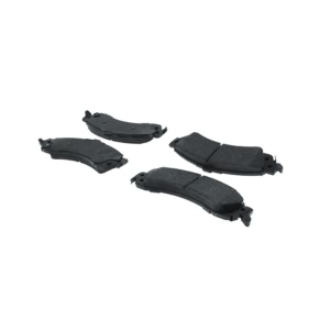 Centric Posi Quiet™ Extended Wear Semi-Metallic Rear Disc Brake Pads for 2004 Cadillac Escalade EXT - 106.08340
