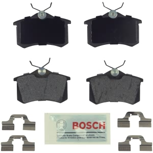 Bosch Blue™ Semi-Metallic Rear Disc Brake Pads for 1986 Volkswagen Quantum - BE340H