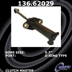 Centric Premium Clutch Master Cylinder for 1997 Pontiac Sunfire - 136.62029