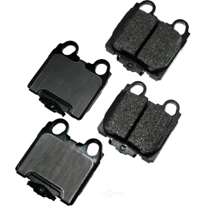 Akebono Pro-ACT™ Ultra-Premium Ceramic Rear Disc Brake Pads for 2010 Lexus SC430 - ACT771