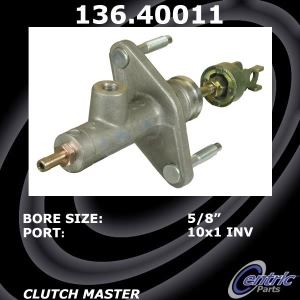 Centric Premium Clutch Master Cylinder for Honda Insight - 136.40011