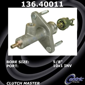 Centric Premium Clutch Master Cylinder for 2003 Honda Insight - 136.40011