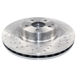 DuraGo Drilled Vented Front Brake Rotor for 2007 Mercedes-Benz CL600 - BR901234