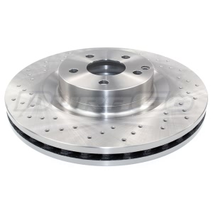 DuraGo Drilled Vented Front Brake Rotor for Mercedes-Benz SL550 - BR901234