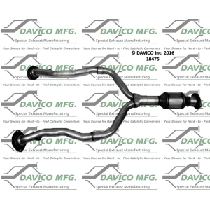 Davico Direct Fit Catalytic Converter and Pipe Assembly for 2009 Lexus SC430 - 18475