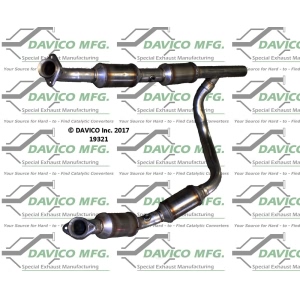 Davico Direct Fit Catalytic Converter and Pipe Assembly for 2008 Ford E-150 - 19321