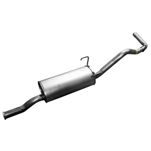 Walker Quiet Flow Stainless Steel Oval Aluminized Exhaust Muffler And Pipe Assembly for 2001 Toyota Tundra - 47774