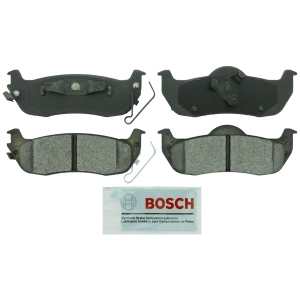 Bosch Blue™ Semi-Metallic Rear Disc Brake Pads for 2004 Nissan Titan - BE1041