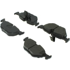 Centric Posi Quiet™ Semi-Metallic Rear Disc Brake Pads for 2007 Saab 9-5 - 104.06922