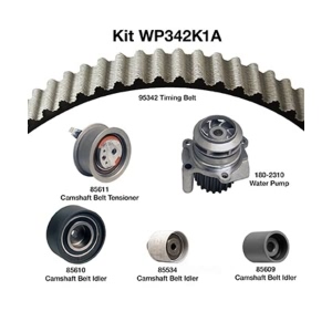 Dayco Timing Belt Kit With Water Pump for 2014 Volkswagen Golf - WP342K1A