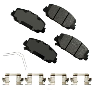 Akebono Pro-ACT™ Ultra-Premium Ceramic Front Disc Brake Pads for 2013 Acura RDX - ACT1697