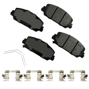 Akebono Pro-ACT™ Ultra-Premium Ceramic Front Disc Brake Pads for 2014 Acura RDX - ACT1697