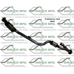 Davico Direct Fit Catalytic Converter and Pipe Assembly for 2007 Mercedes-Benz C350 - 18410