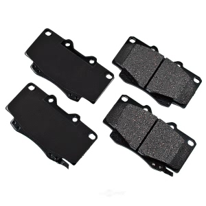 Akebono Pro-ACT™ Ultra-Premium Ceramic Front Disc Brake Pads for 2000 Toyota Tacoma - ACT799