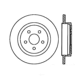 Centric Premium™ Brake Rotor for Dodge Lancer - 120.63032