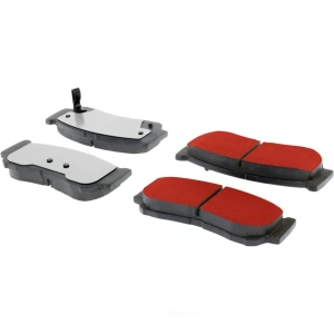 Centric Posi Quiet Pro™ Ceramic Rear Disc Brake Pads for 2007 Hyundai Santa Fe - 500.12970