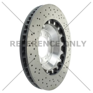 Centric Premium™ OE Style Drilled Brake Rotor for 2018 Porsche 911 - 128.37106