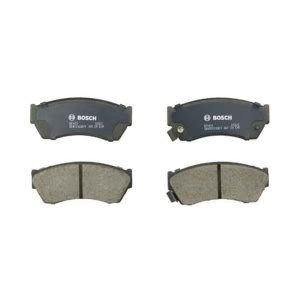Bosch QuietCast™ Premium Organic Front Disc Brake Pads for 2000 Suzuki Swift - BP451