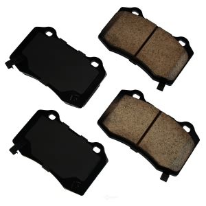 Akebono Performance™ Ultra-Premium Ceramic Rear Brake Pads for 2019 Cadillac CTS - ASP1053