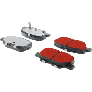 Centric Posi Quiet Pro™ Ceramic Rear Disc Brake Pads for 2017 Mazda 3 - 500.16791