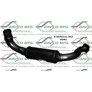 Davico Direct Fit Catalytic Converter for 2010 Ford F-350 Super Duty - 193461