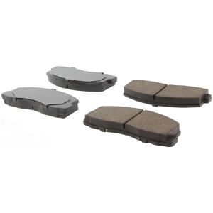 Centric Posi Quiet™ Ceramic Front Disc Brake Pads for 1989 Eagle Summit - 105.03280