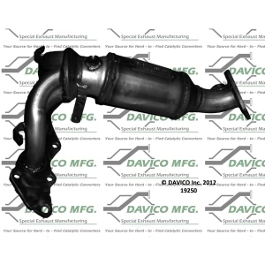 Davico Exhaust Manifold with Integrated Catalytic Converter for 2007 Mercury Mariner - 19250