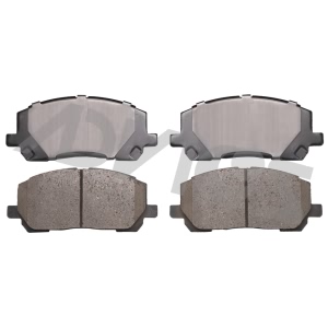 Advics Ultra-Premium™ Ceramic Front Disc Brake Pads for 2002 Toyota Highlander - AD0884