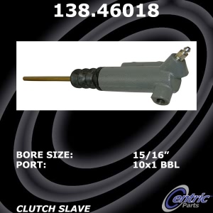 Centric Premium Clutch Slave Cylinder for 1997 Mitsubishi Montero - 138.46018