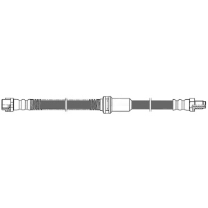 Centric Front Brake Hose for 2011 Mercedes-Benz GLK350 - 150.35035