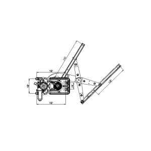 TYC TYC Power Window Motor and Regulator Assembly for Chrysler Concorde - 660150