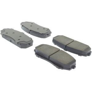 Centric Premium Ceramic Front Disc Brake Pads for 2010 Lincoln MKX - 301.12580