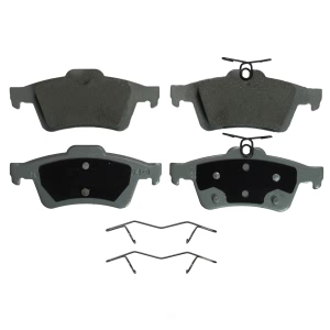 Wagner Thermoquiet Ceramic Rear Disc Brake Pads for 2017 Ford C-Max - QC1564