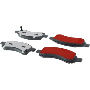 Centric Posi Quiet Pro™ Semi-Metallic Front Disc Brake Pads for 2009 Saab 9-7x - 500.11690
