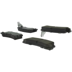 Centric Posi Quiet™ Ceramic Rear Disc Brake Pads for 1990 Toyota Camry - 105.03250