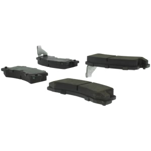 Centric Posi Quiet™ Ceramic Rear Disc Brake Pads for 1986 Toyota Celica - 105.03250