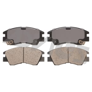 Advics Ultra-Premium™ Ceramic Brake Pads for 1989 Dodge Raider - AD0349