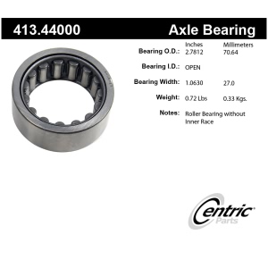 Centric Premium™ Rear Driver Side Wheel Bearing for 1987 Toyota Land Cruiser - 413.44000