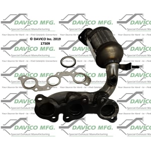 Davico Exhaust Manifold with Integrated Catalytic Converter for 2008 Lexus RX400h - 17509