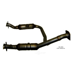 Davico Direct Fit Catalytic Converter and Pipe Assembly for 2009 Ford Explorer Sport Trac - 19333